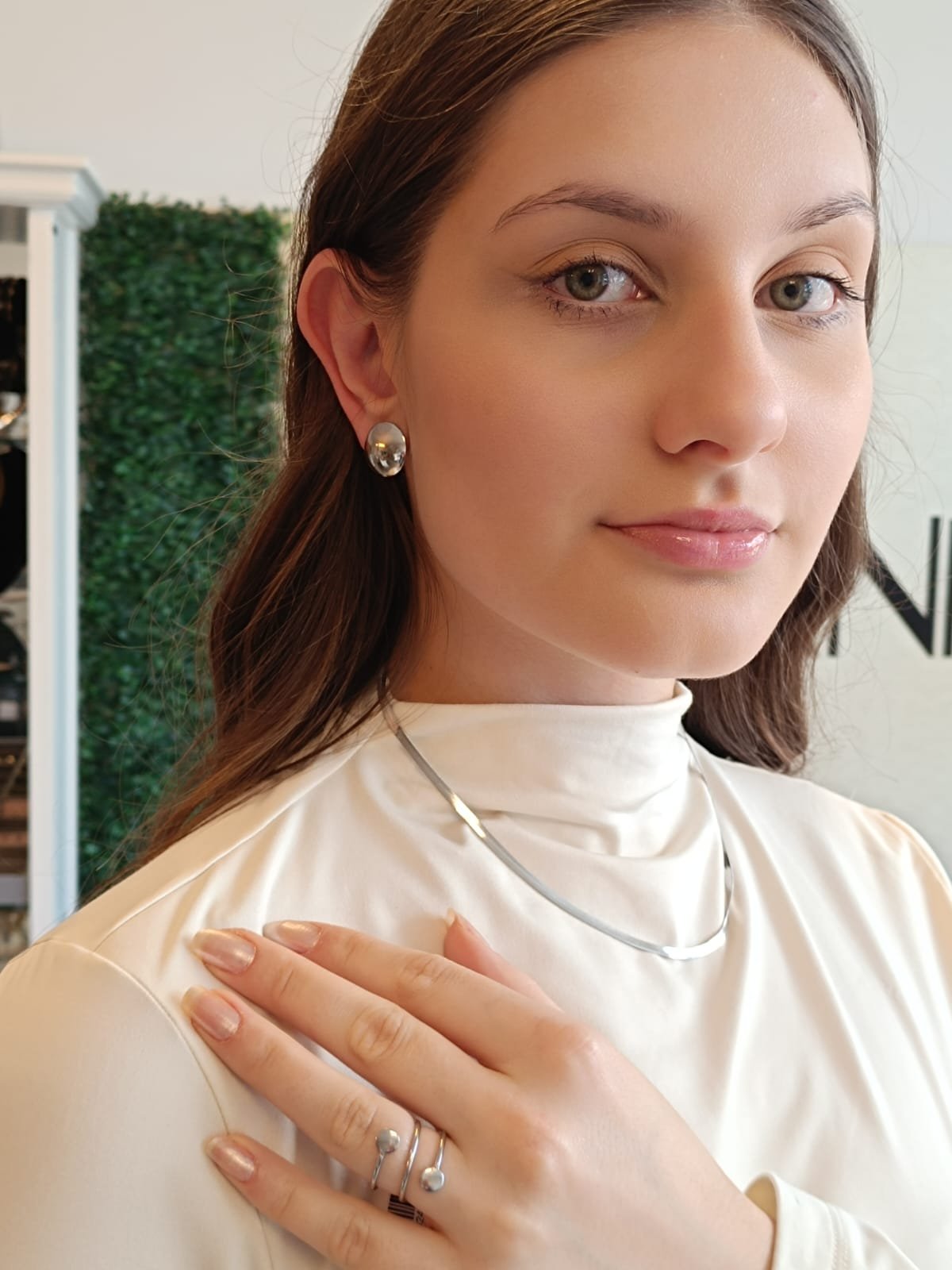 BRINCO BOTÃO - AÇO 316L