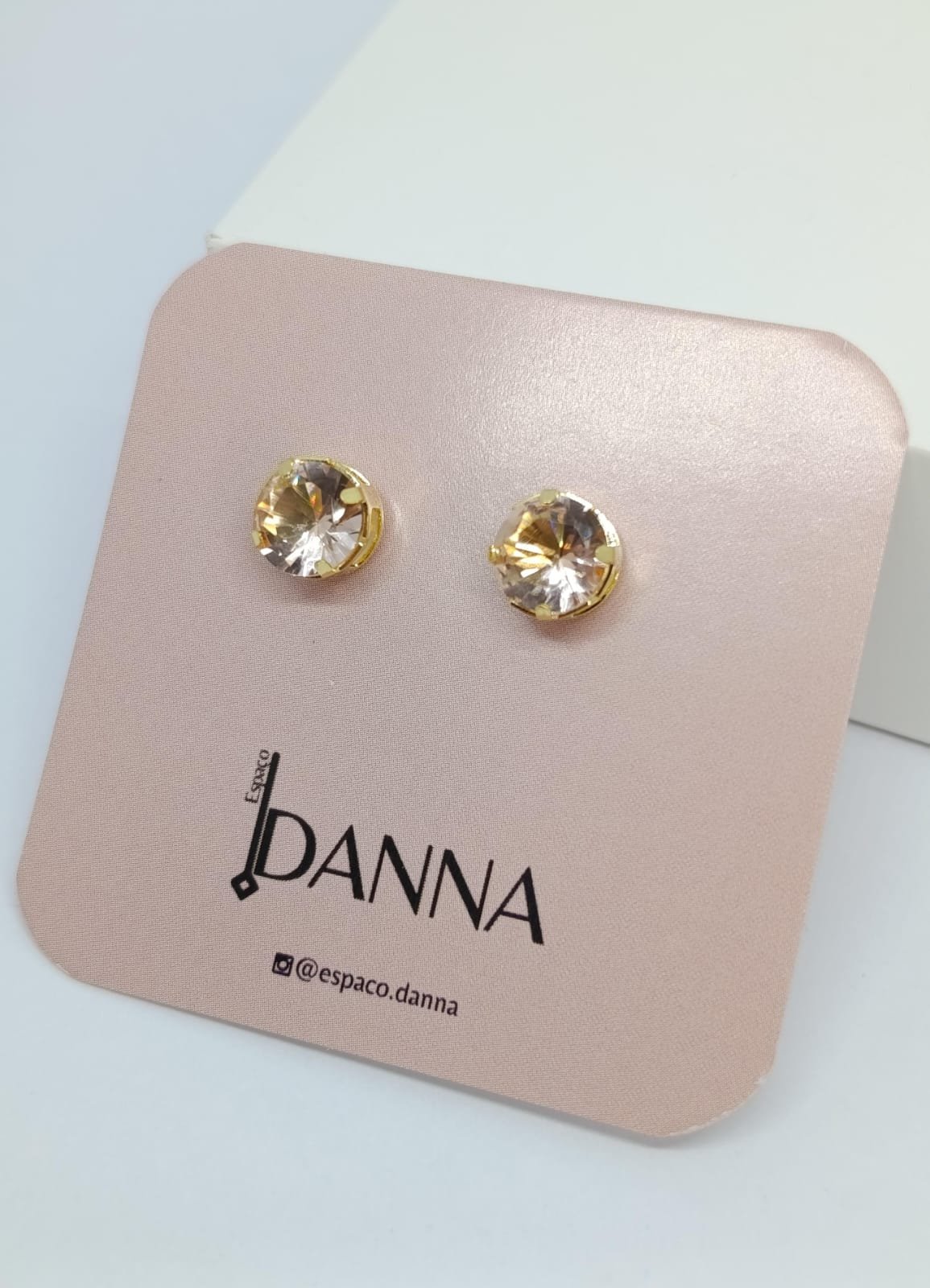 BRINCO ZIRCONIA COLORIDA -1cm