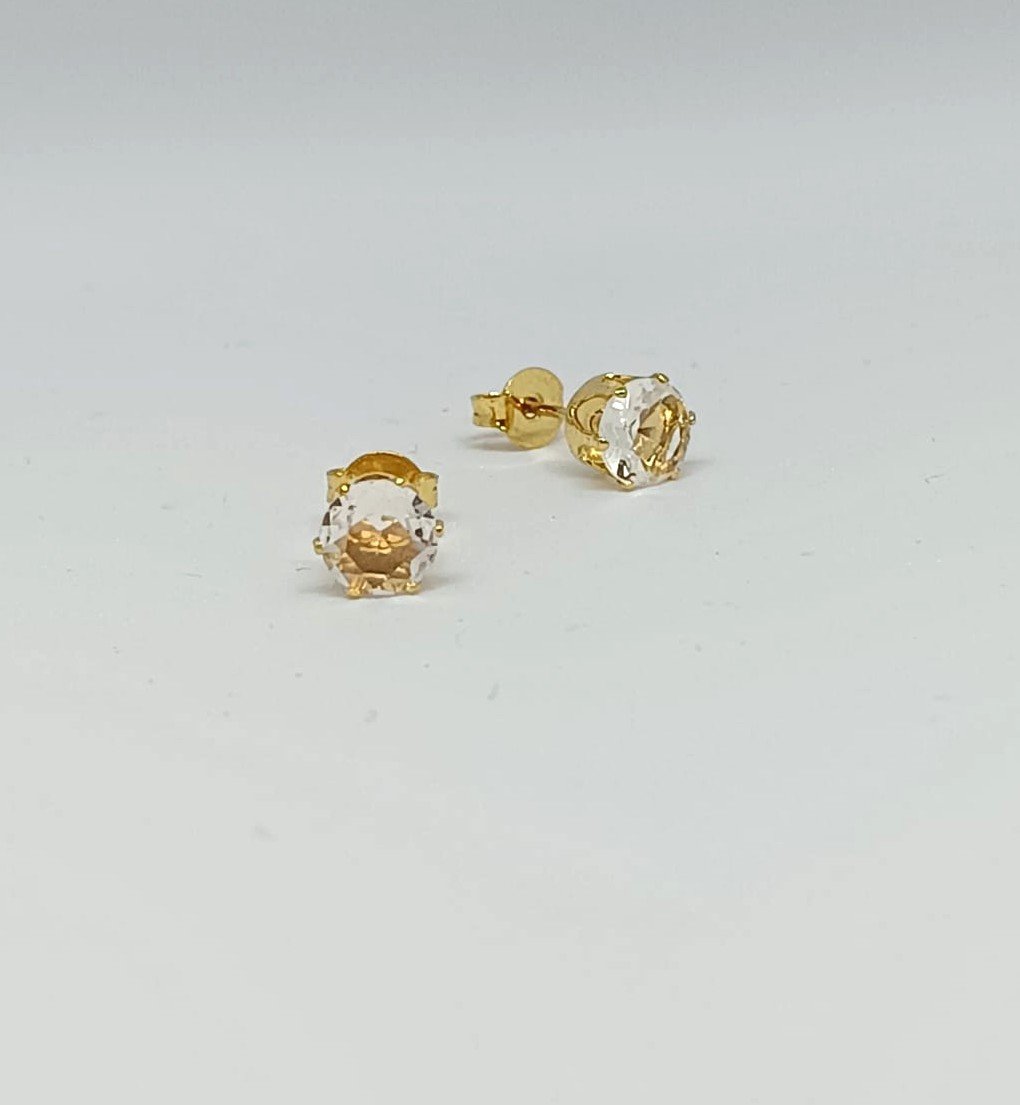 BRINCO ZIRCONIA PONTO DE LUZ -REDONDO