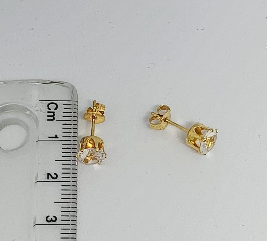 BRINCO ZIRCONIA PONTO DE LUZ -REDONDO