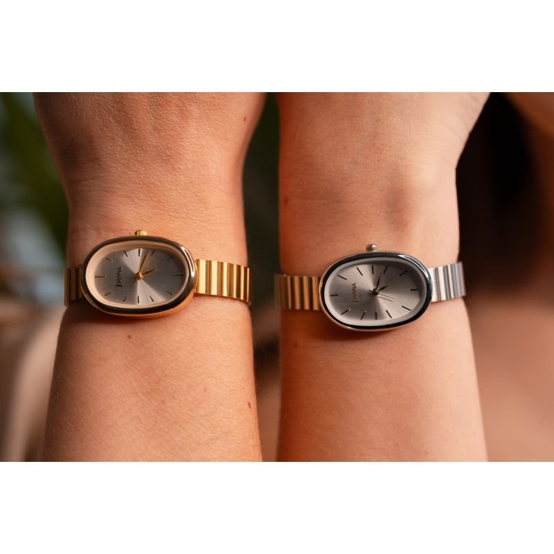 RELÓGIO OVAL MODERNO FEMINNO