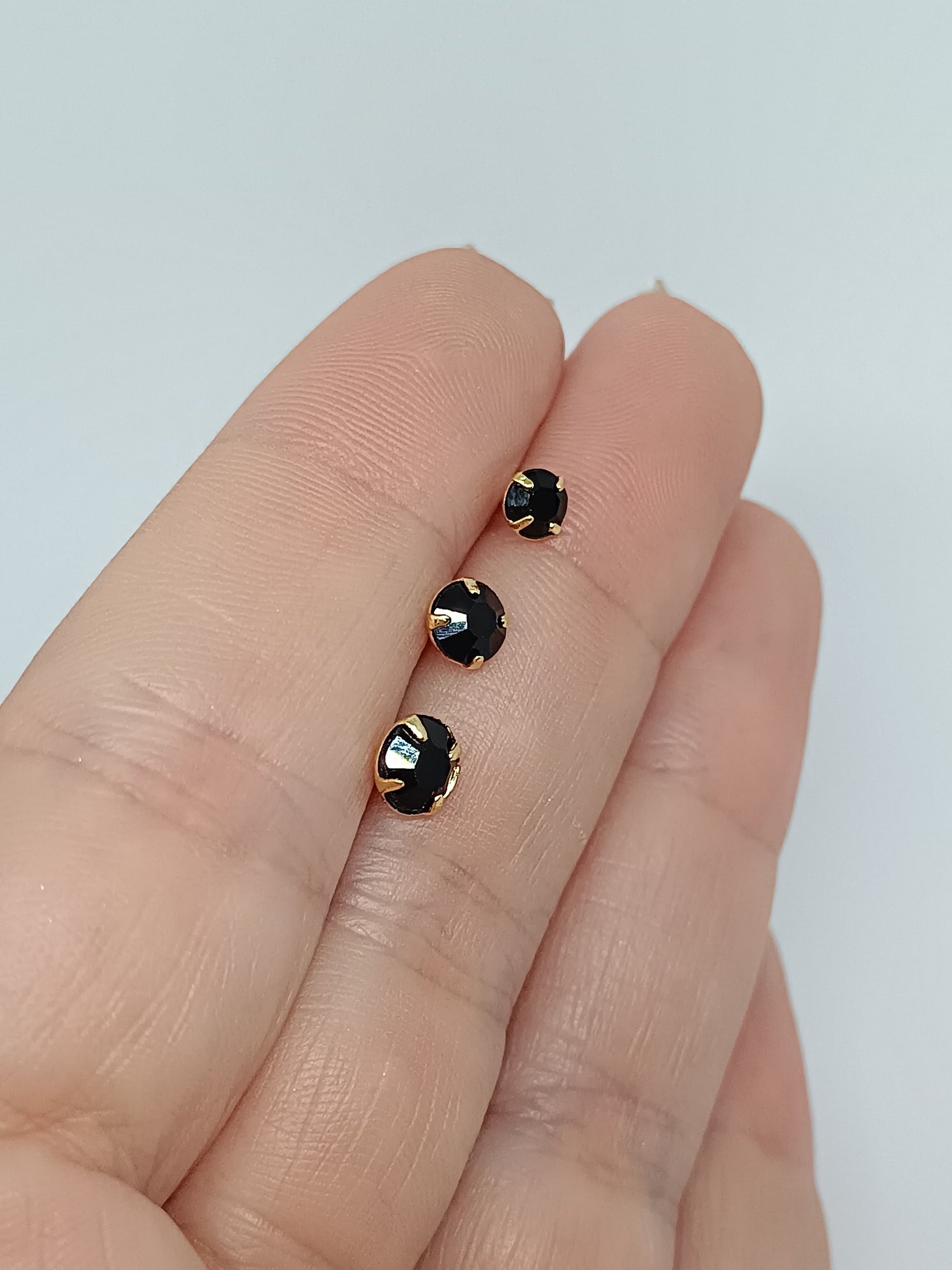 TRIO DE BRINCOS PONTO DE LUZ